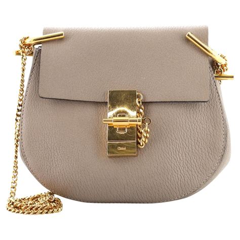 chloe mini drew crossbody|Chloé Mini Drew Leather Crossbody Bag on SALE .